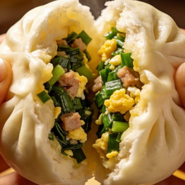 ニラ肉まん 1個